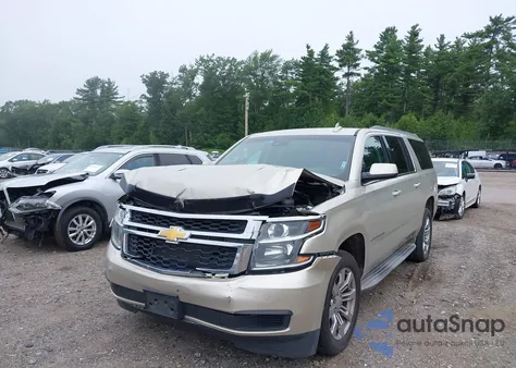 2015 Chevrolet Suburban 1500 Lt из США, поврежденный, VIN 1GNSKJKC5FR569101